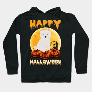 American eskimo Dog Halloween Costume Hoodie